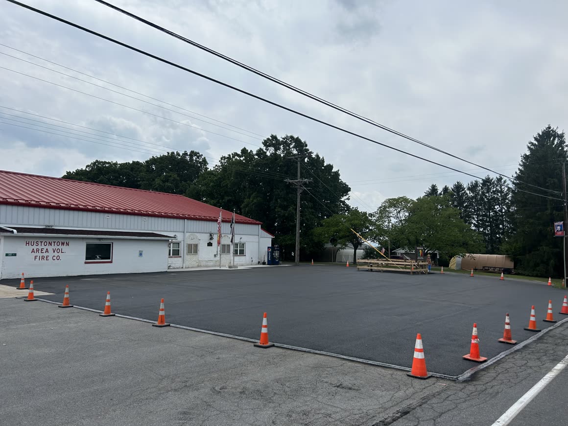 Warehouse parking lot